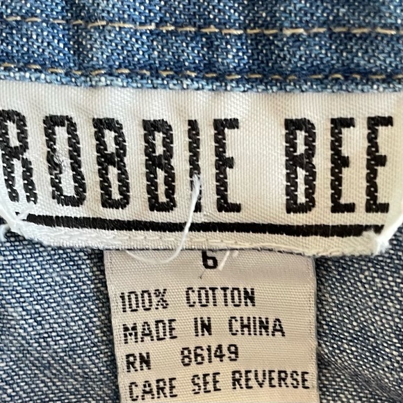 SOLD :: Vintage 90s Denim Midi Dress - Picture 9 of 11